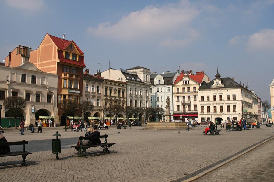 Cieszyn — widok miasta